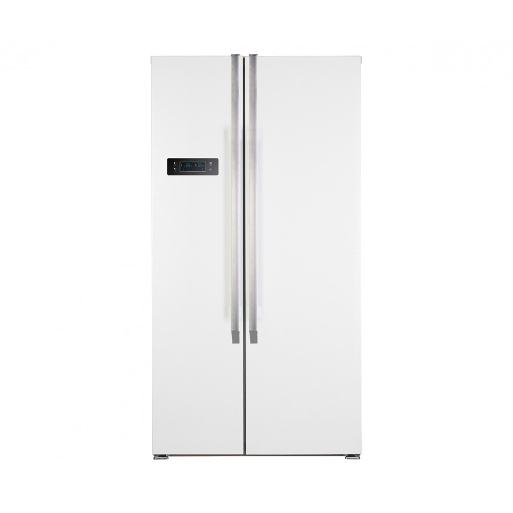 Heller Side by Side White Fridge & Freezer 562 Litres