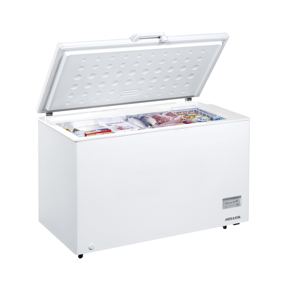 Heller 380L Chest Freezer (with 3 baskets) – Silver Liner