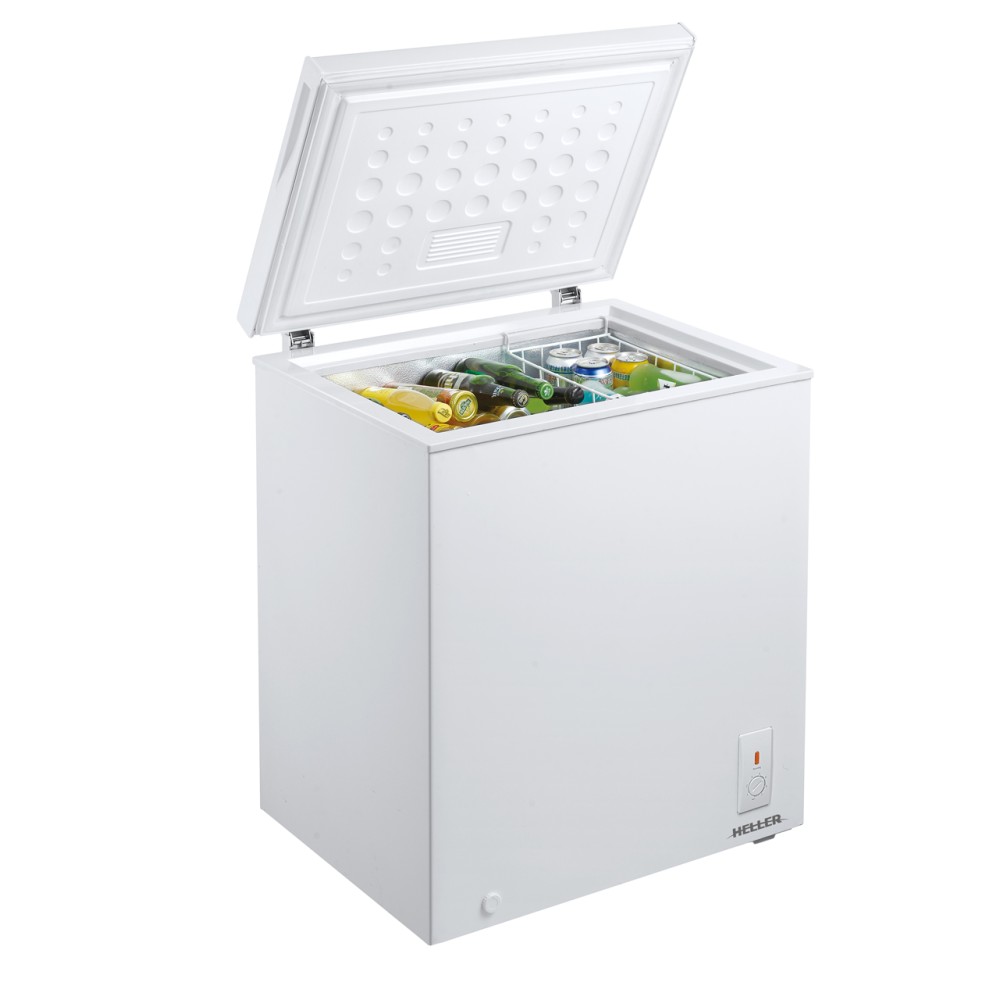 Heller 145L Chest Freezer – Silver Liner