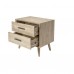 Chicago II 2 Drawer Bedside Table