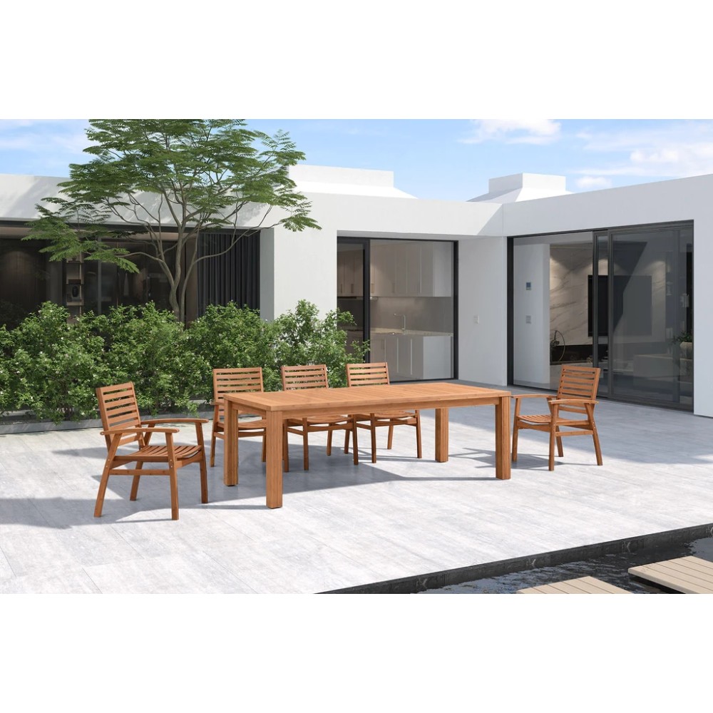 SIESTA 7PC OUTDOOR DINING SET