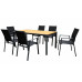 LILY 7PC OUTDOOR DINING SET