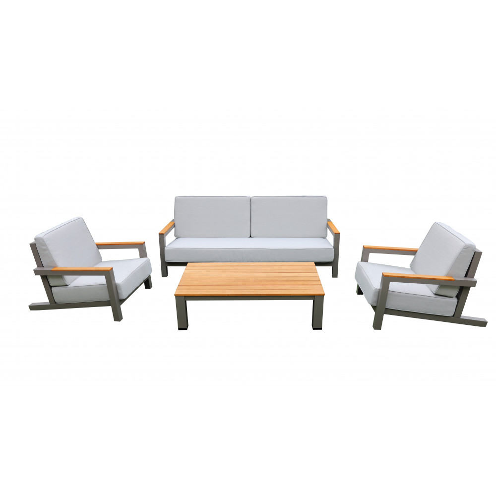 SIESTA 4PC OUTDOOR LOUNGE SETTING