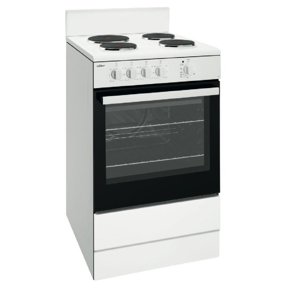 Chef 54cm Freestanding Electric Oven/Stove CFE536WB