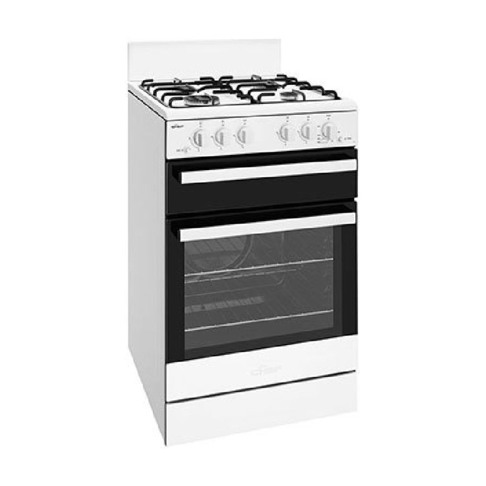 Chef 54cm Freestanding LPG Gas Oven/Stove CFG503WBLP