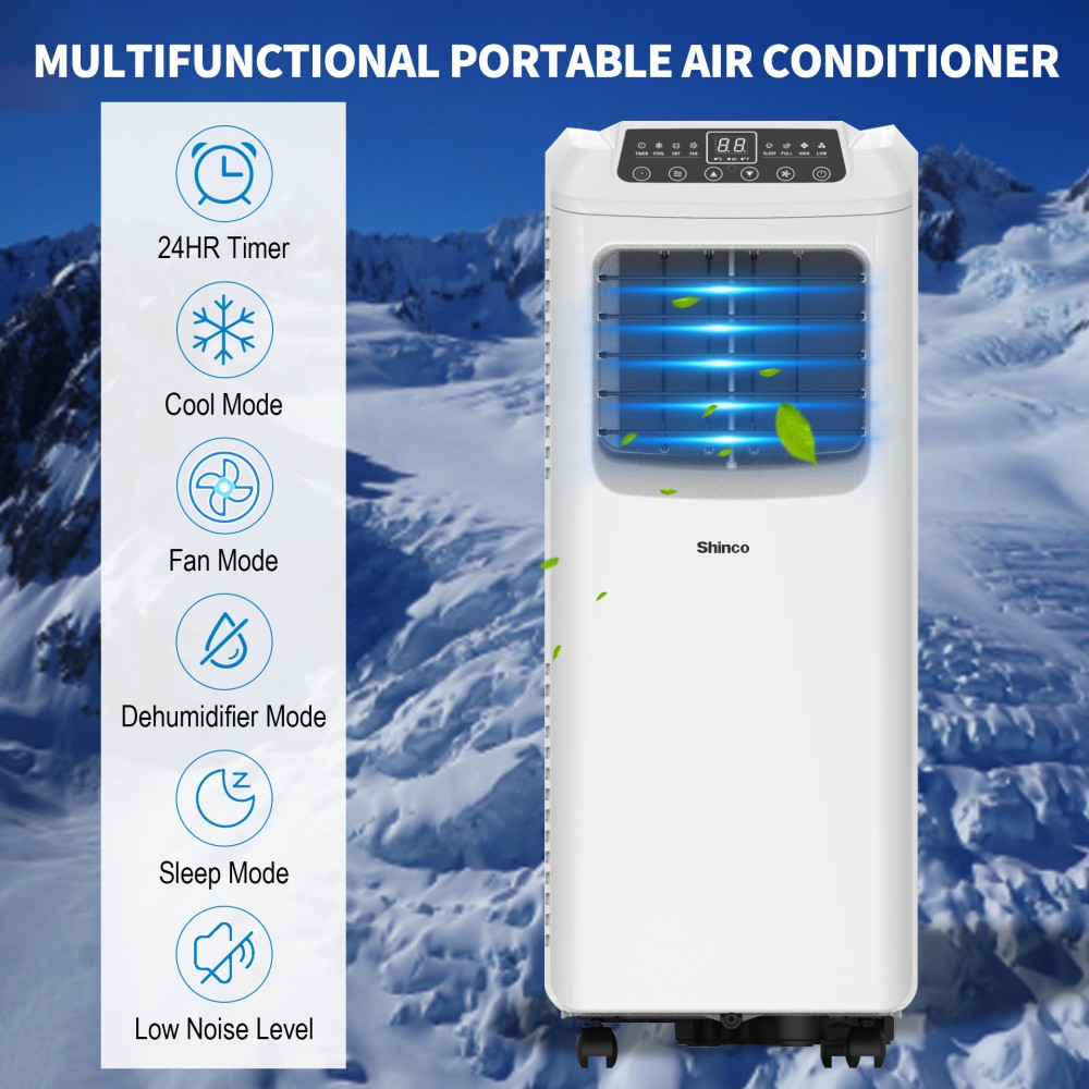 Shinco SPO6-07C 7,000 BTU Portable Air Conditioner