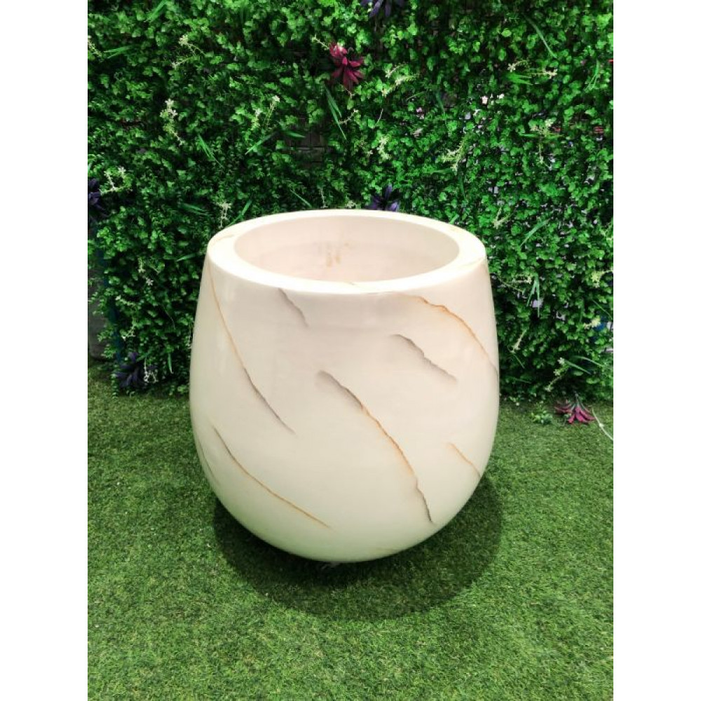 GARDEN POT FIBREGLASS HOME GARDEN POT FOR INDOOR & OUTDOOR USE