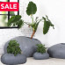 ROCK SHAPE FIBREGLASS HOME GARDEN POT FOR INDOOR & OUTDOOR USE - WHOLE SET