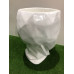 INDOOR OUTDOOR "HEAD" PLANTER FIBREGLASS HOME GARDEN OFFICE PLANT POT