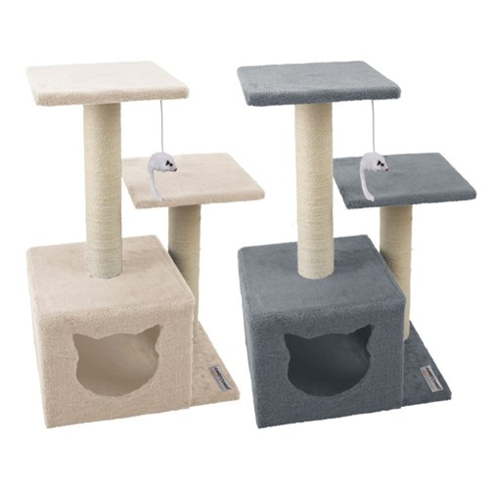 CATSBY DOUBLE PLATFORM HIDEAWAY TOWER