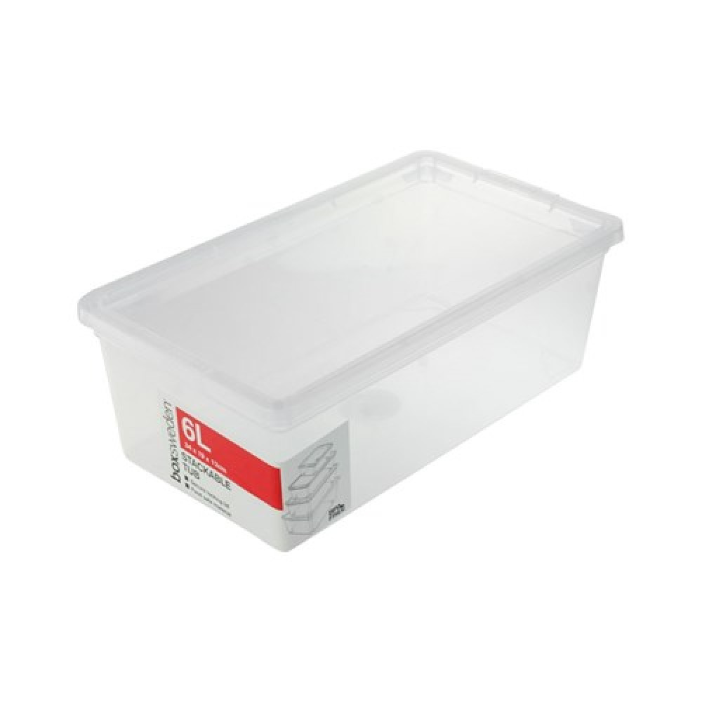 ESSENTIALS STACKABLE BOX 6L