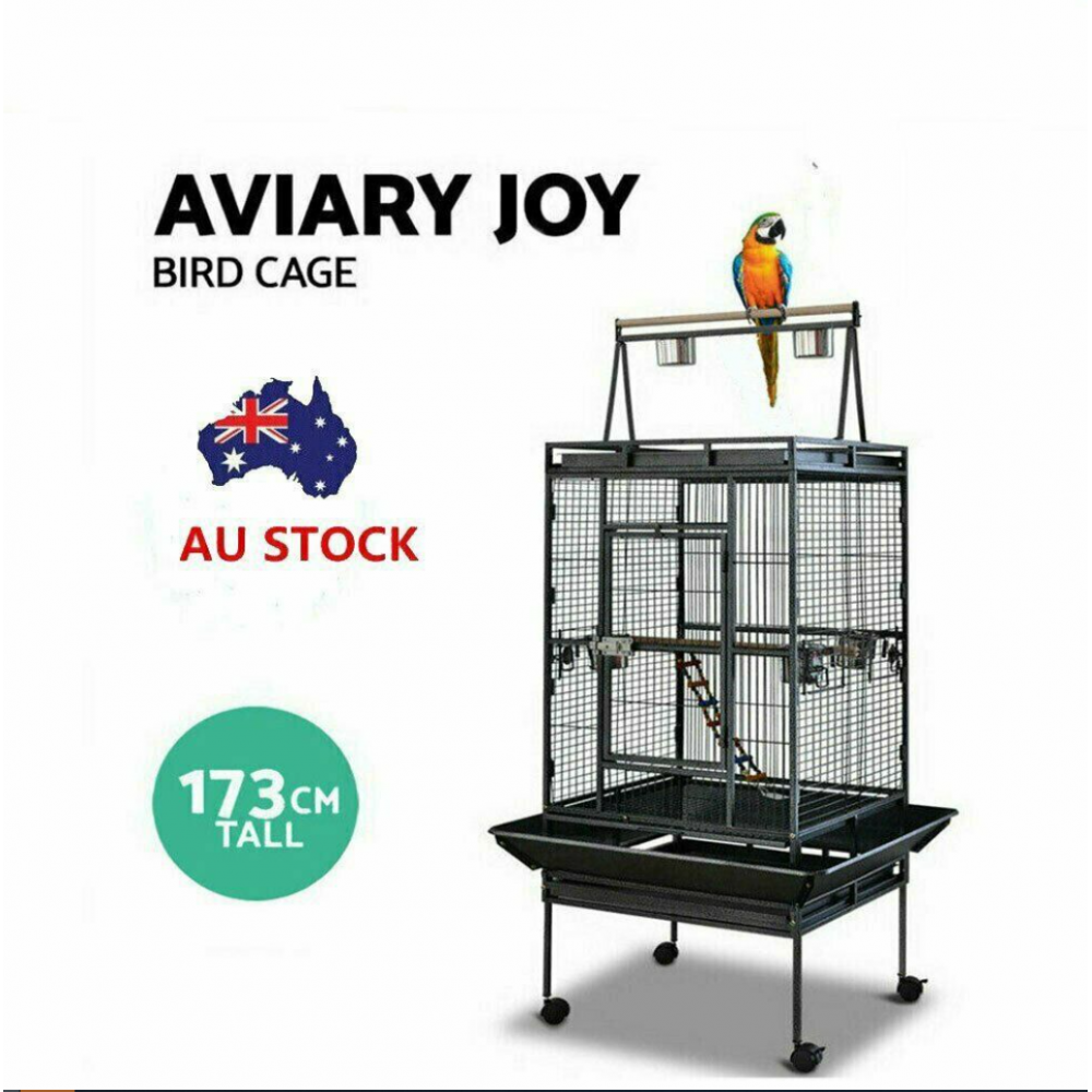 BIRD CAGE WITH CASTOR WHEELS 173CM 