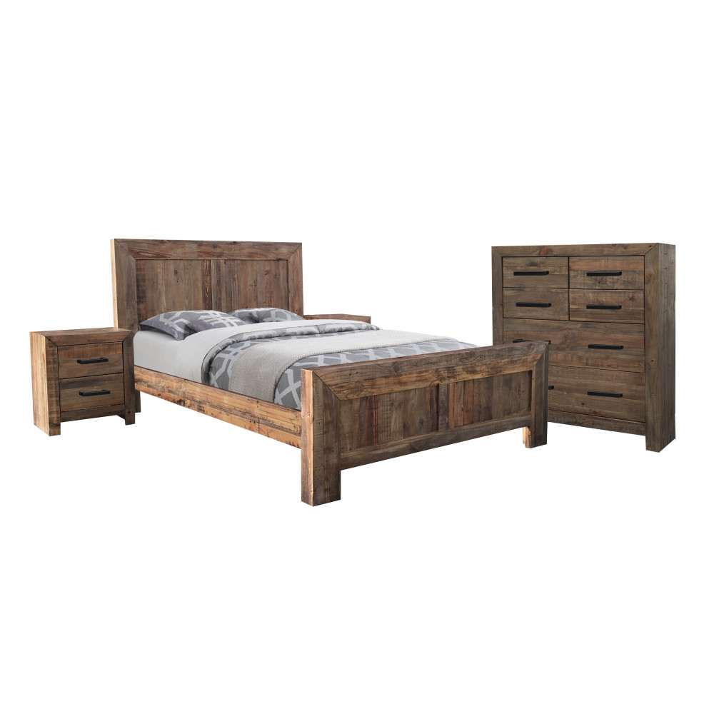 COLORADO QUEEN TALLBOY 4PC BEDROOM SUITE