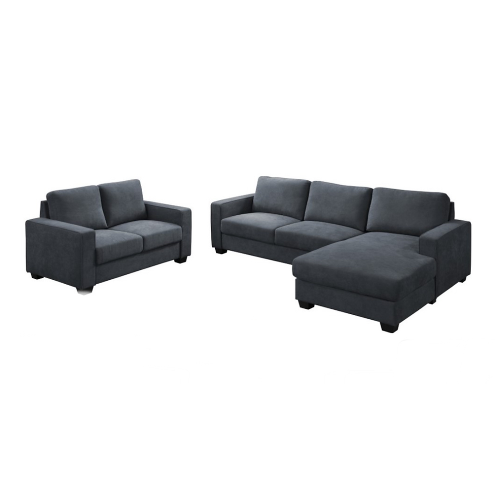 CHARLIE 3 SEATER CHAISE PLUS 2 SEATER