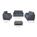 BELLINE 2.5+2+1+OTTOMAN SOFA SET