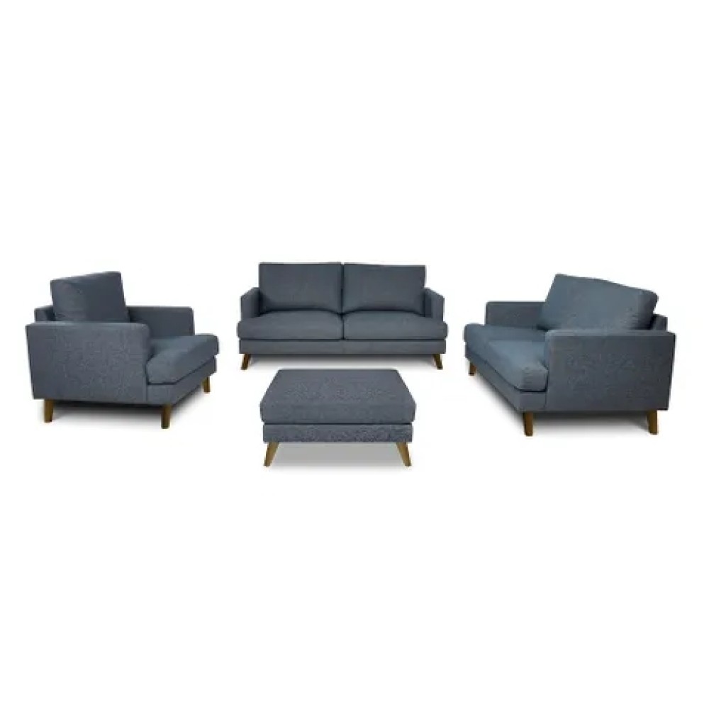 BELLINE 2.5+2+1+OTTOMAN SOFA SET