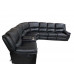 IBIS 6 SEATER RECLINERS IN FULL LEATHER