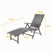 All Weather Aluminum Patio Lounge Chair 2 PCS