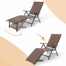 Adjustable Aluminum Patio Lounge Chair 2PC