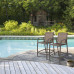 Aluminum Frame & Textilene 2PC Bar Stools