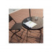 Garden 3-Piece Foldable Table and Chair Set