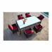 Outdoor 6 Seater Dining Set 