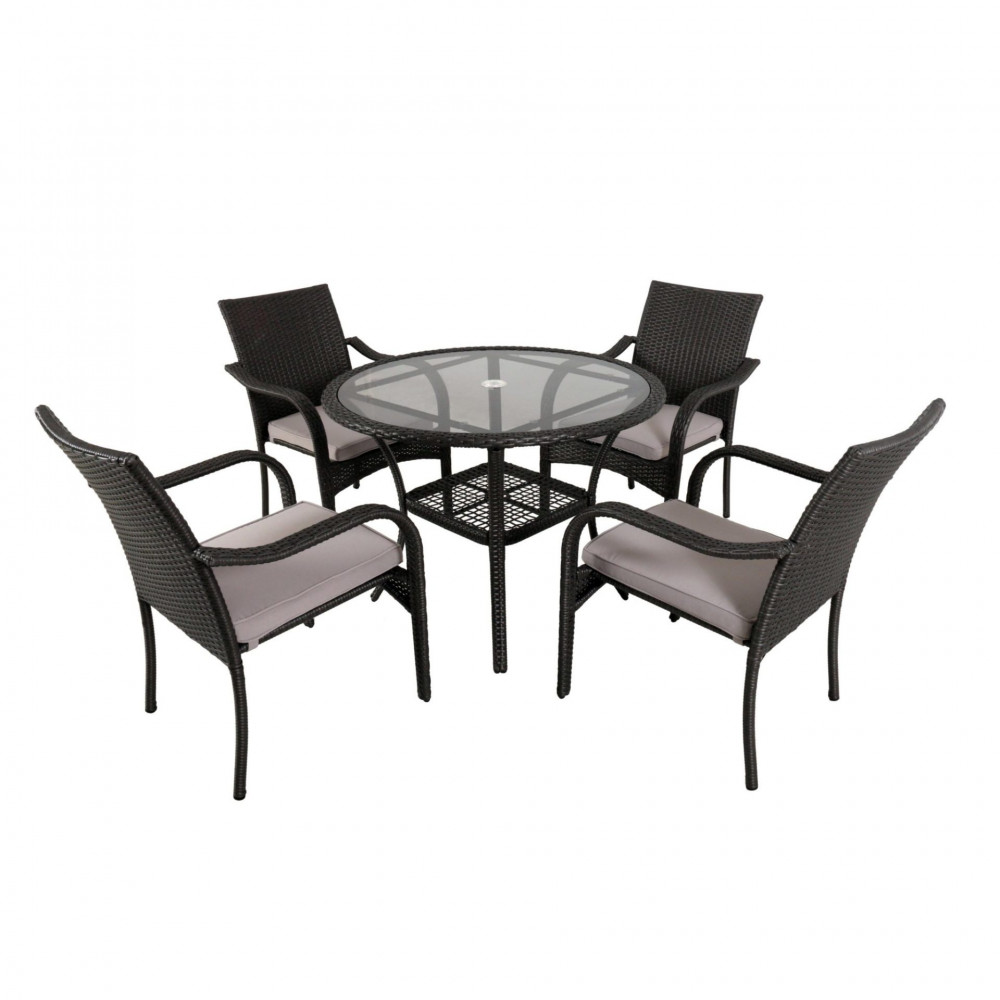 San Pico 4 Seater Outdoor Dining Set