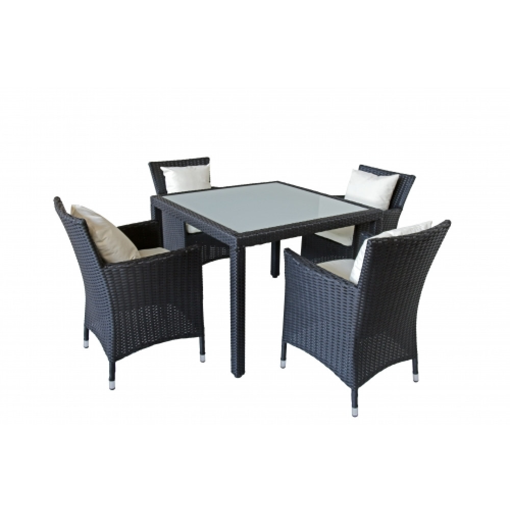 Outdoor 4 Seater Dining Set