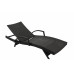 Outdoor Poolside Sun Lounge Sofa with Armrest