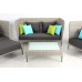 Outdoor Turquoise Sofa Lounge Set 5pc