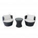 Outdoor Leisure Cup Chair 3 PCS Set