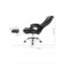 Office Chair With Foot Rest PU Leather massage heat SPC1009MJ