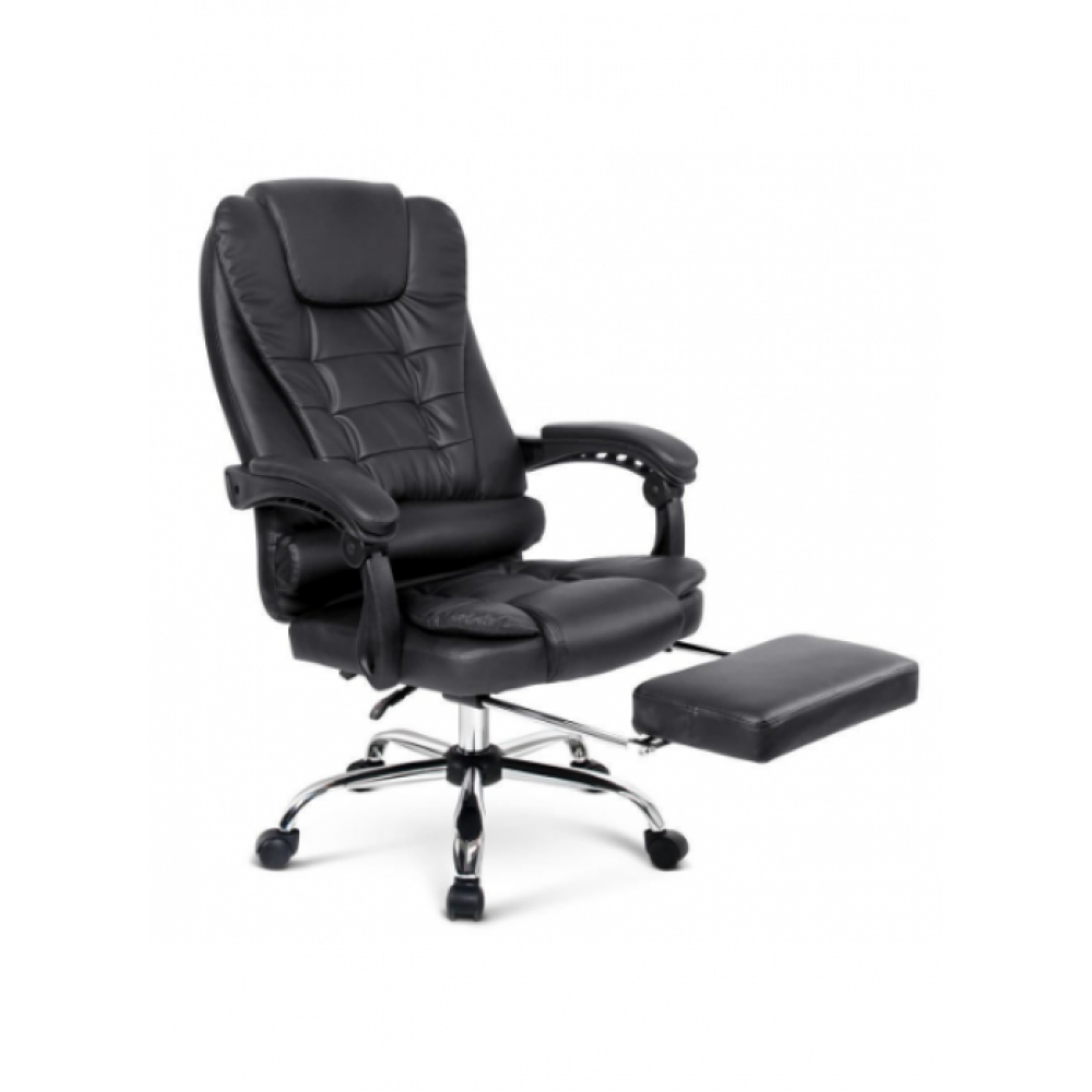 Office Chair With Foot Rest PU Leather massage heat SPC1009MJ