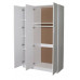 Redfern 3 Door Combo Wardrobe with Mirror