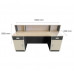 MODEL WHITE/CHARCOAL 1.8M RECEPTION DESK COUNTER