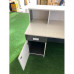 MODEL WHITE/CHARCOAL 1.8M RECEPTION DESK COUNTER