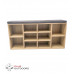 SHOE CABINET ORGANISER SHELF CUPBOARD WOOD