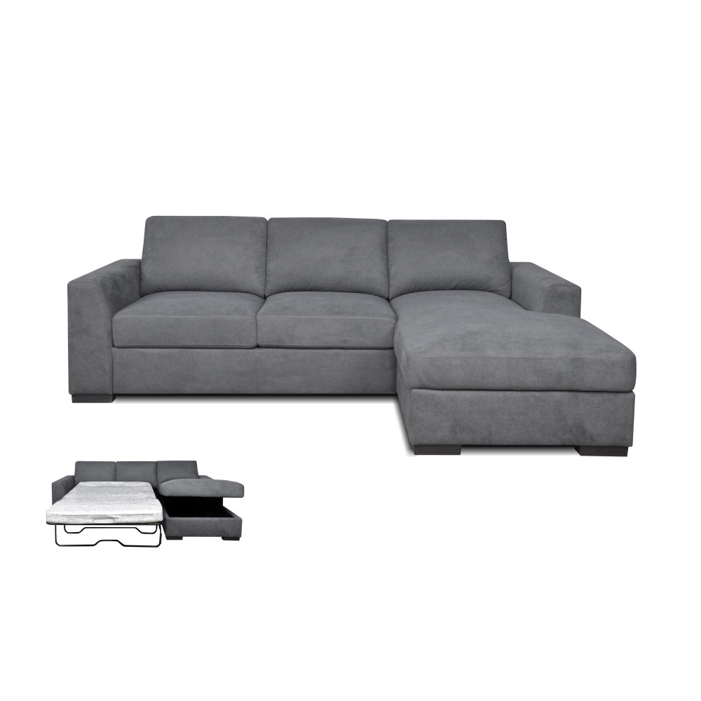 VENICE 3 SEATER WITH SOFA BED AND CHAISE STORAGE