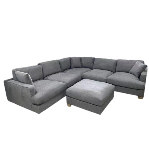 AVOCA BIG CORNER COUCH WITH OTTOMAN