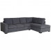 CLEVELAND 3 SEAT SOFA BED WITH CHAISE